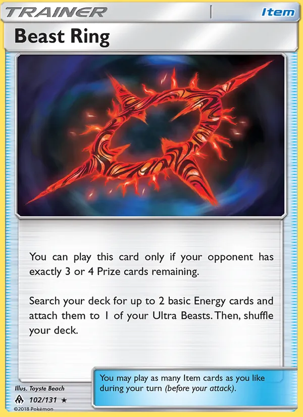 Beast Ring card