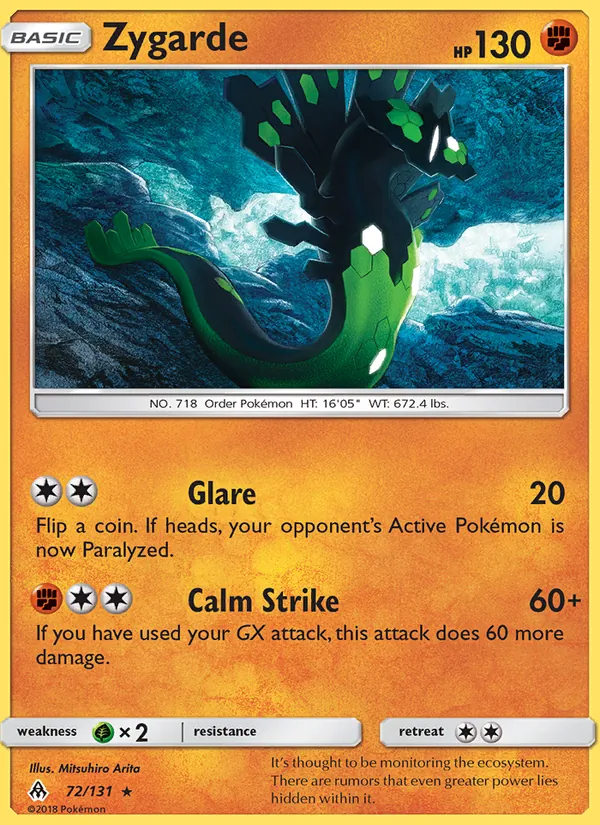 Zygarde card