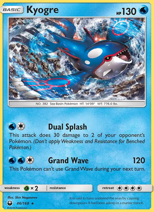 Kyogre card