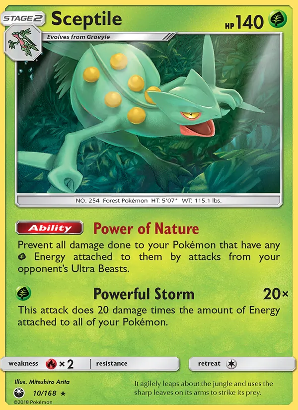 Sceptile card