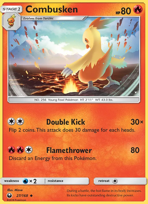 Combusken card