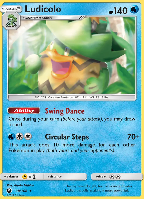 Ludicolo card