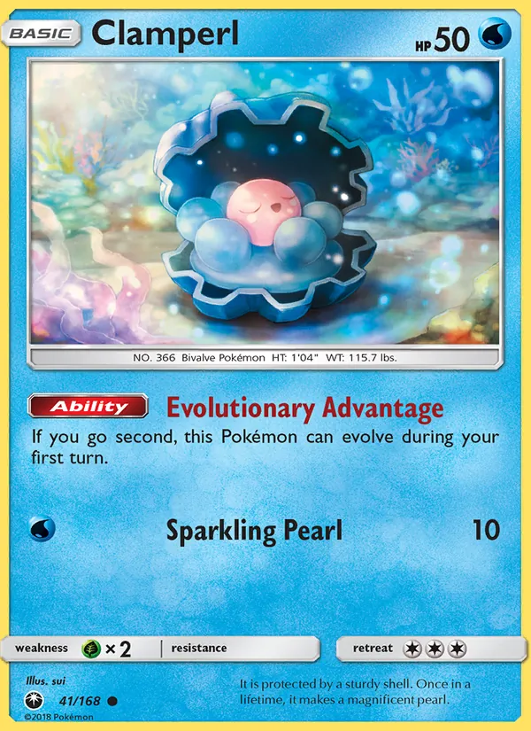 Clamperl card
