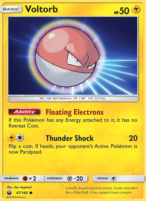 Voltorb card