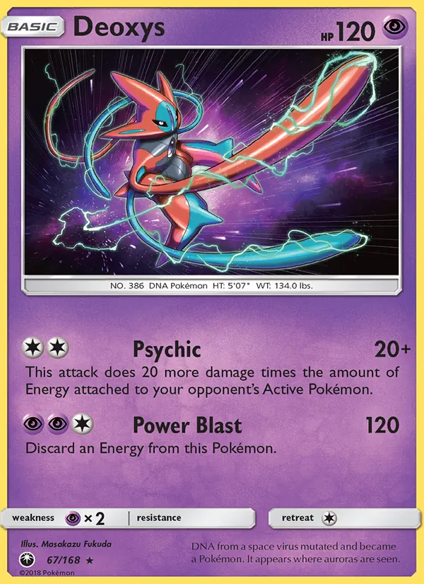 Deoxys card