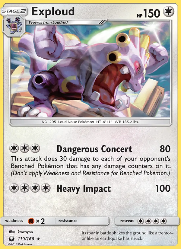 Exploud card