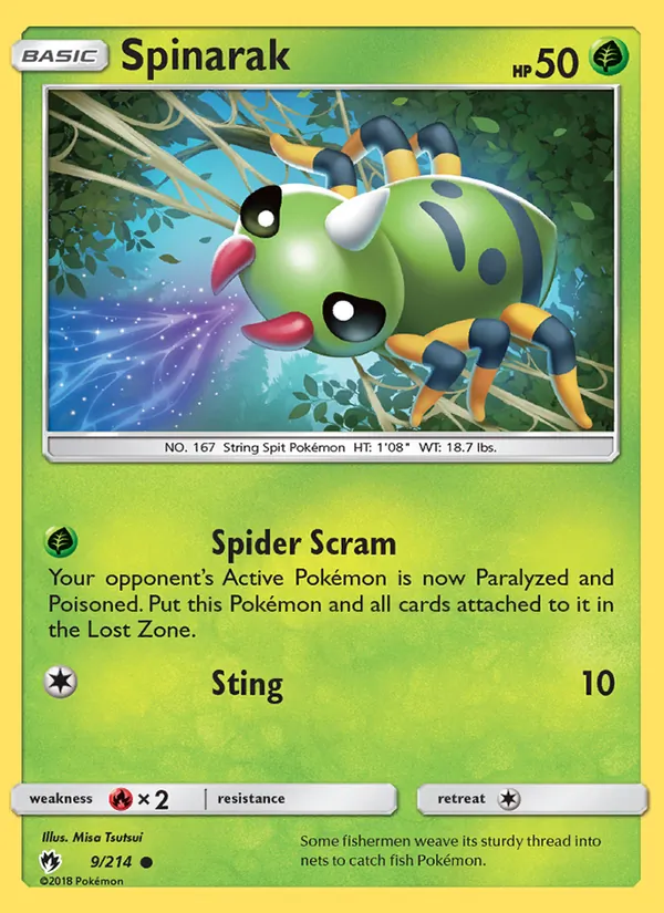 Spinarak card