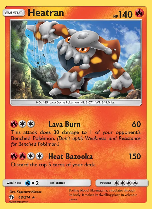 Heatran card