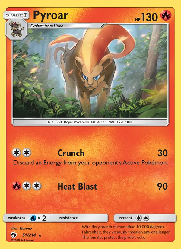 Pyroar card