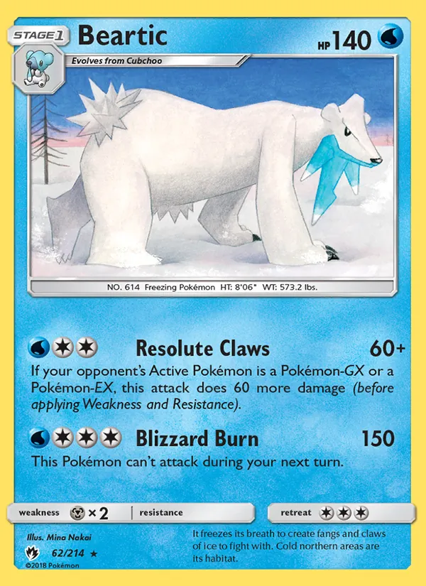 Beartic card