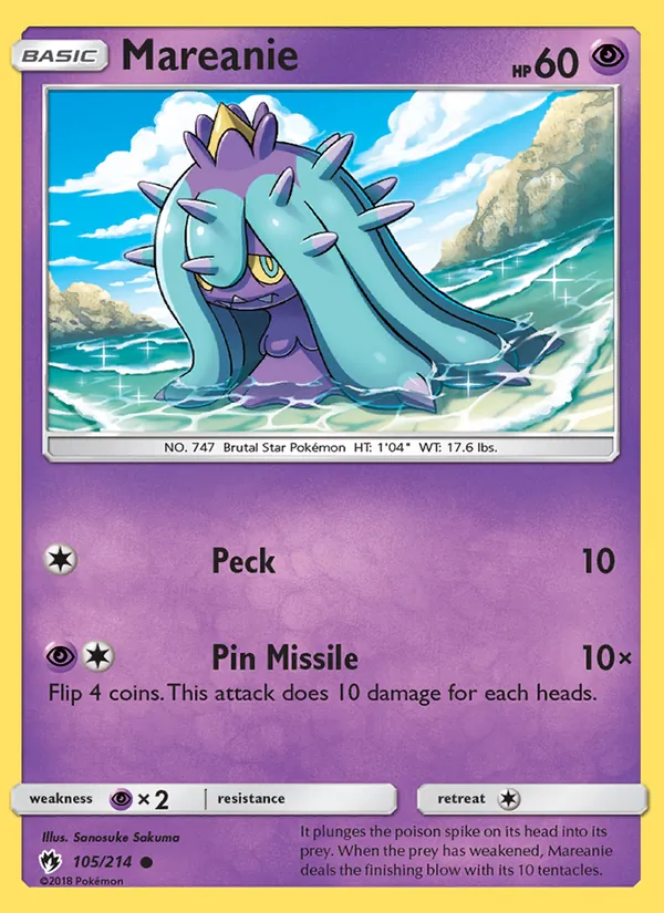 Mareanie card