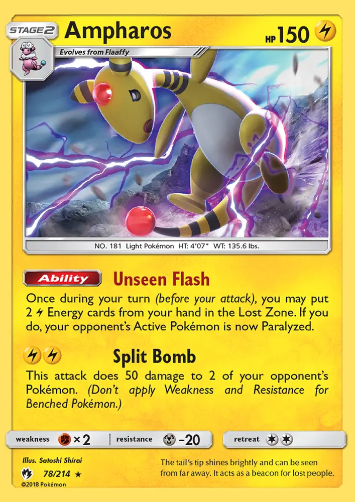 Ampharos card