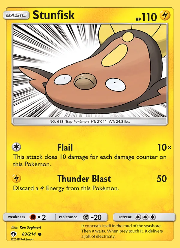 Stunfisk card