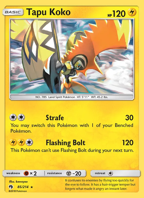 Tapu Koko card