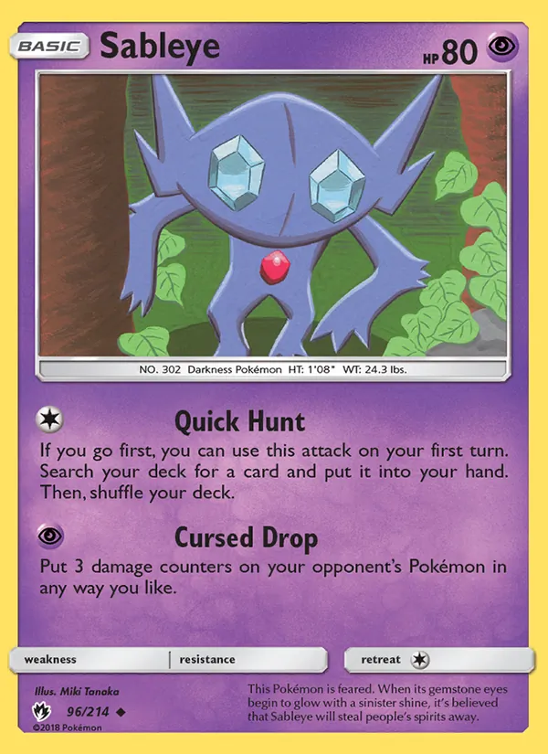 Sableye card