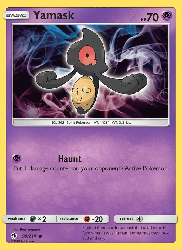 Yamask card