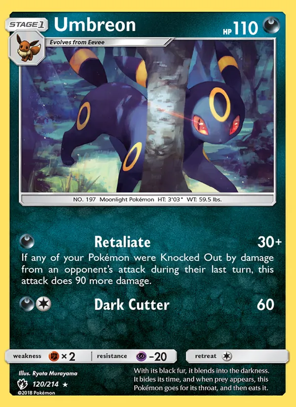Umbreon card