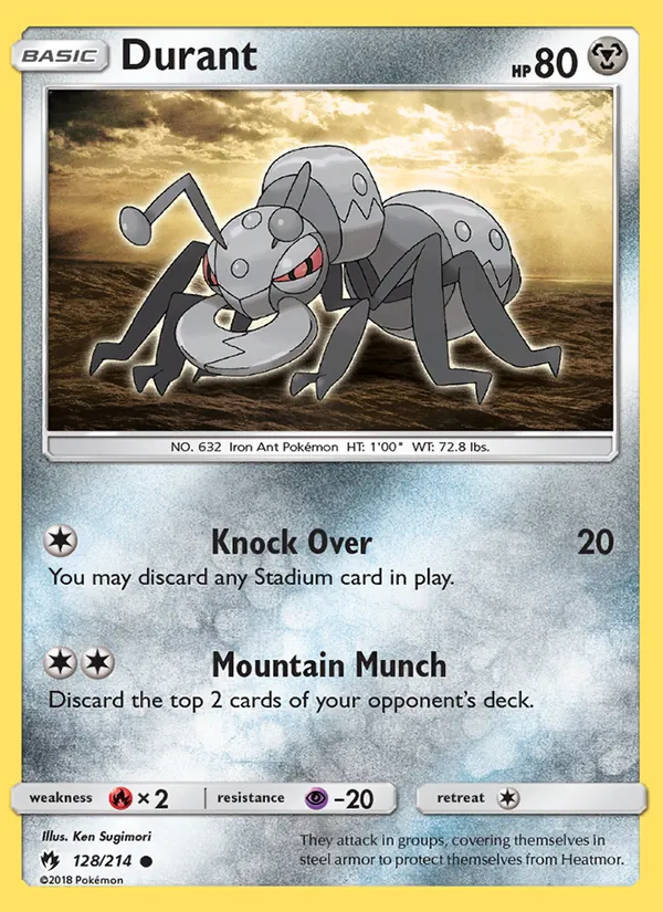 Durant card