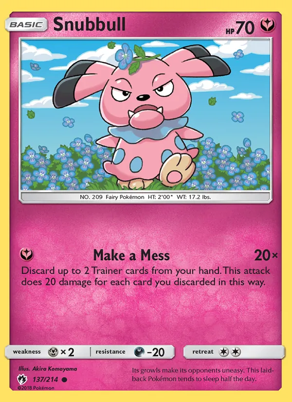 Snubbull card