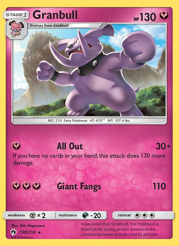 Granbull card