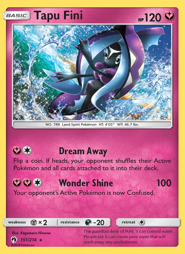 Tapu Fini card