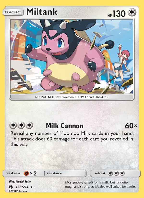 Miltank card