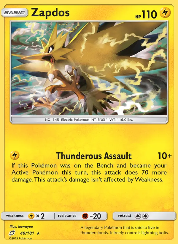 Zapdos card