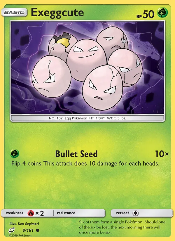 Exeggcute card