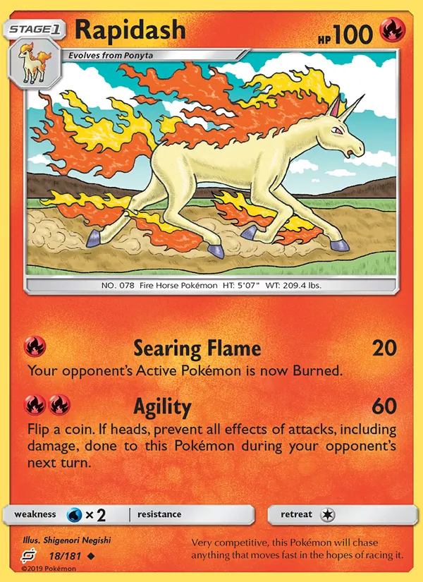 Rapidash card