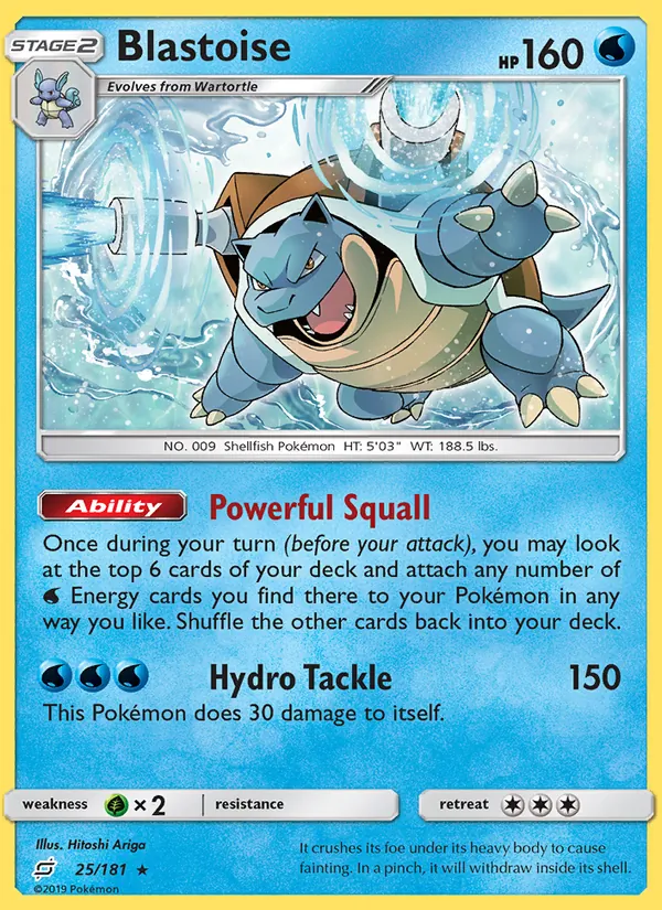 Blastoise card
