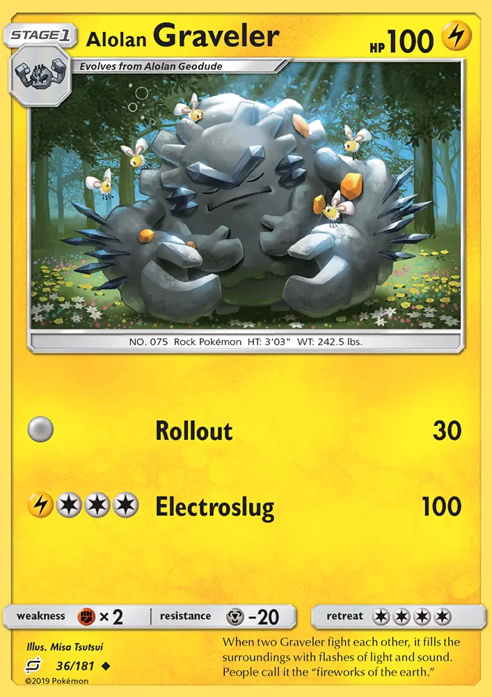 Alolan Graveler card
