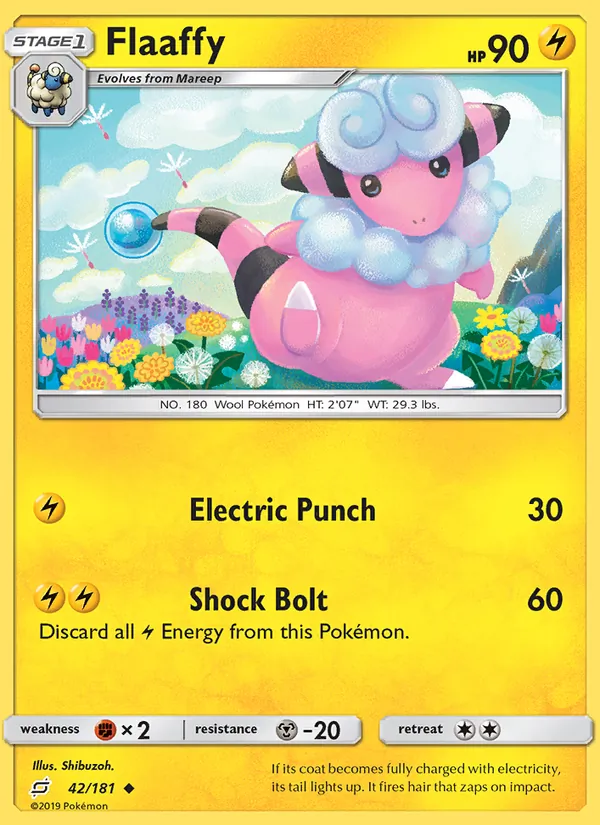 Flaaffy card