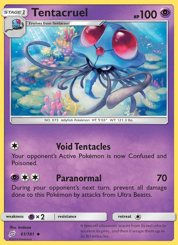 Tentacruel card