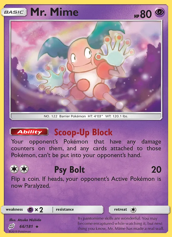 Mr. Mime card
