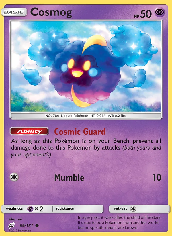 Cosmog card