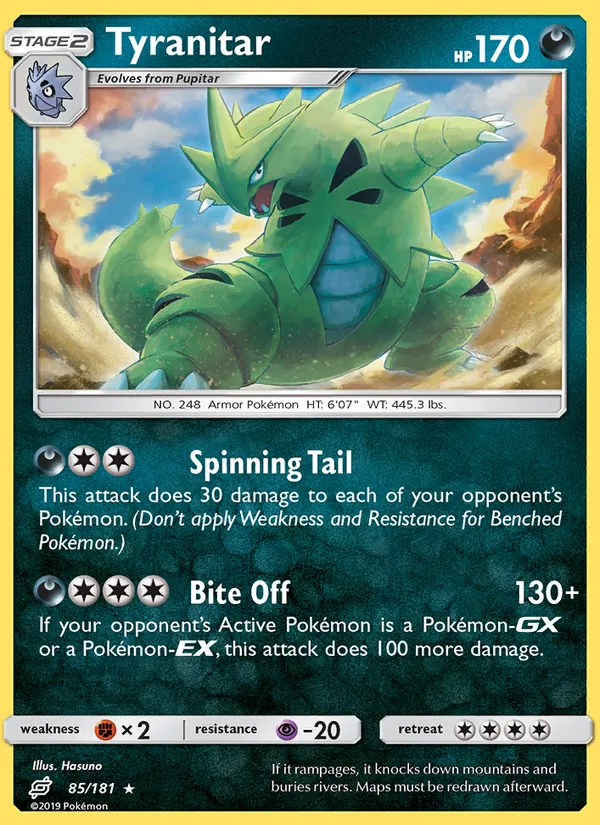 Tyranitar card
