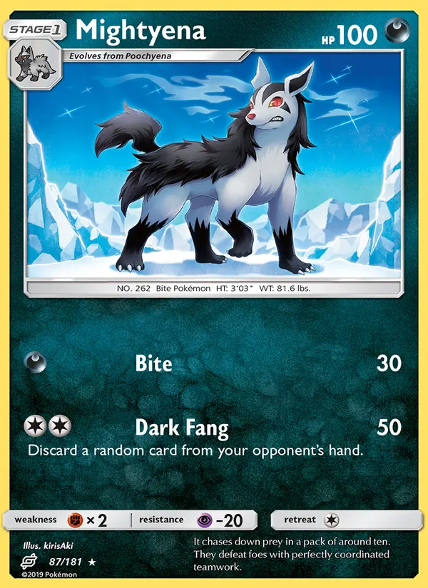 Mightyena card