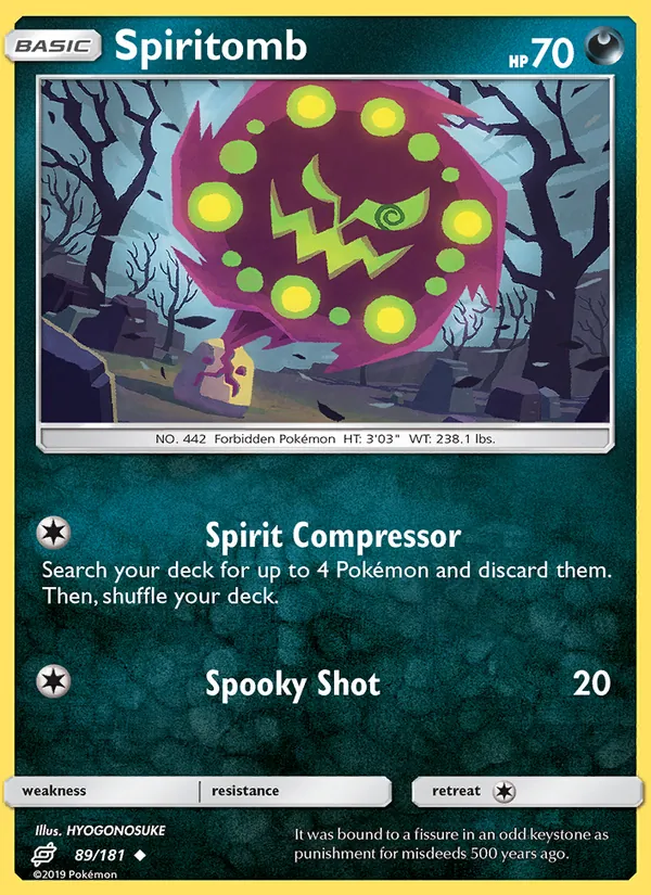 Spiritomb card