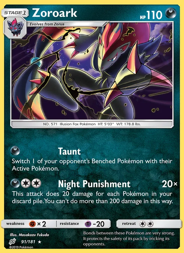 Zoroark card