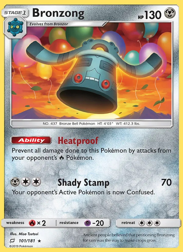 Bronzong card