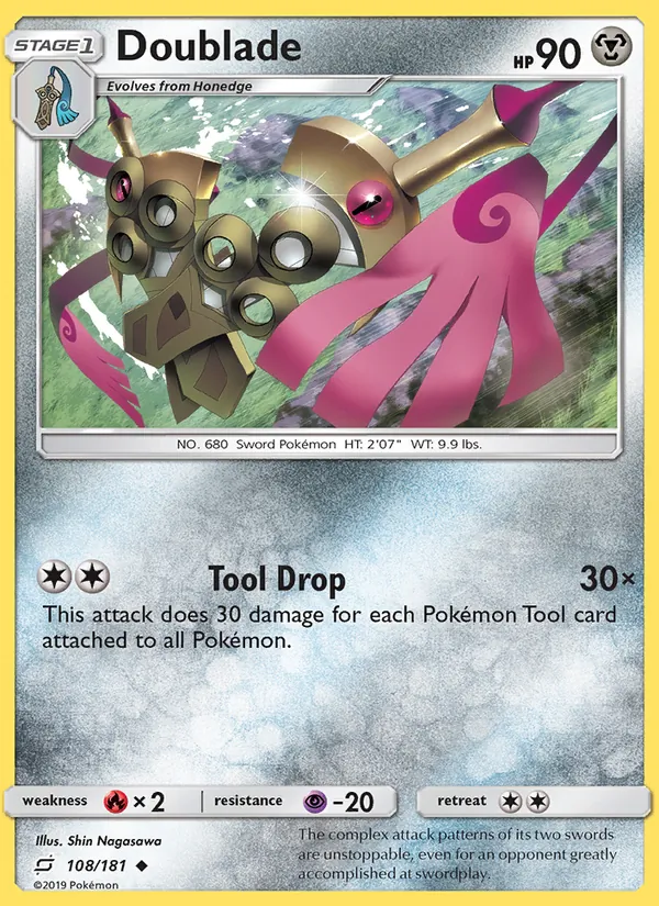 Doublade card