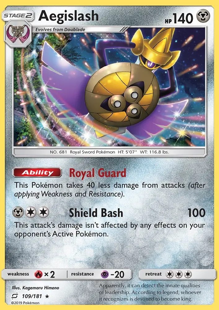 Aegislash card