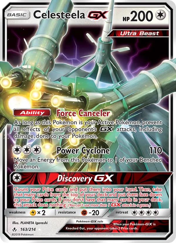 Celesteela GX card