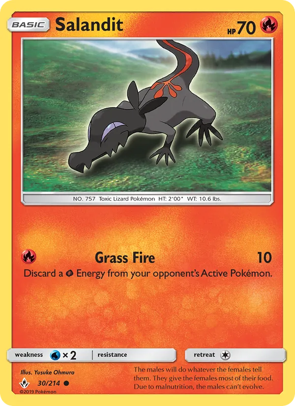 Salandit card