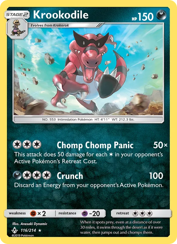 Krookodile card