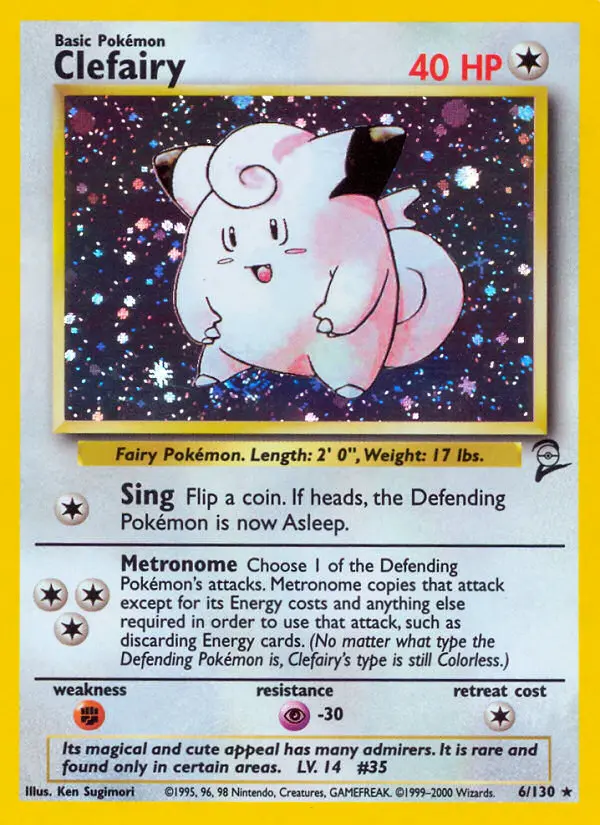 Clefairy card