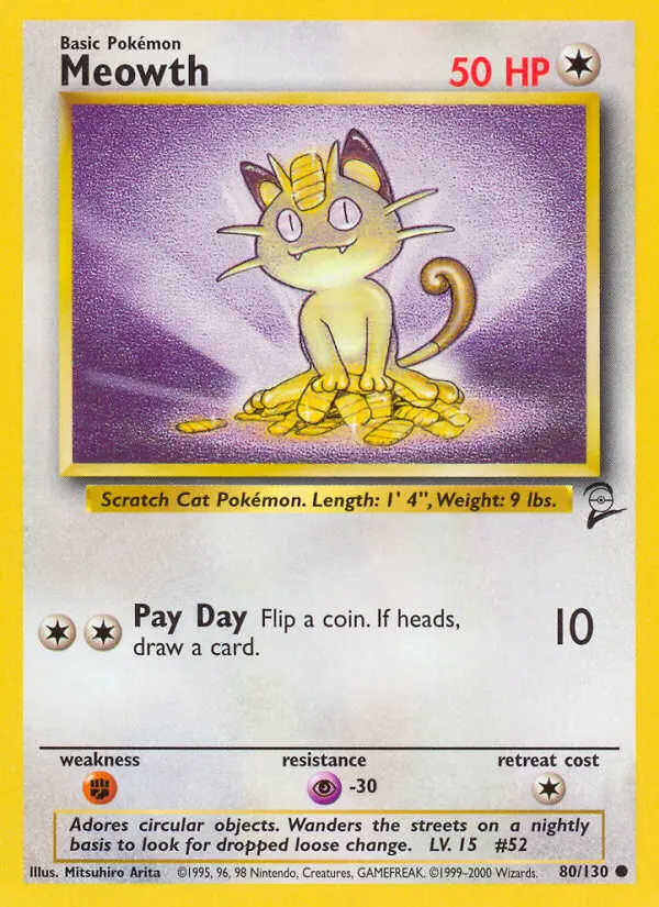 Meowth card