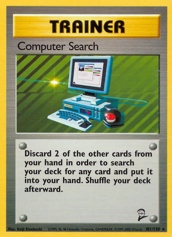 Computer Search card
