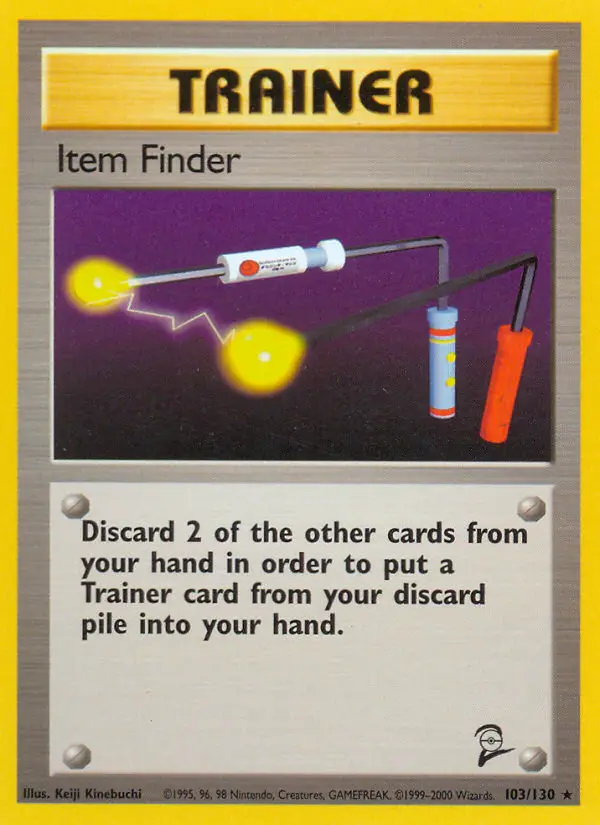 Item Finder card