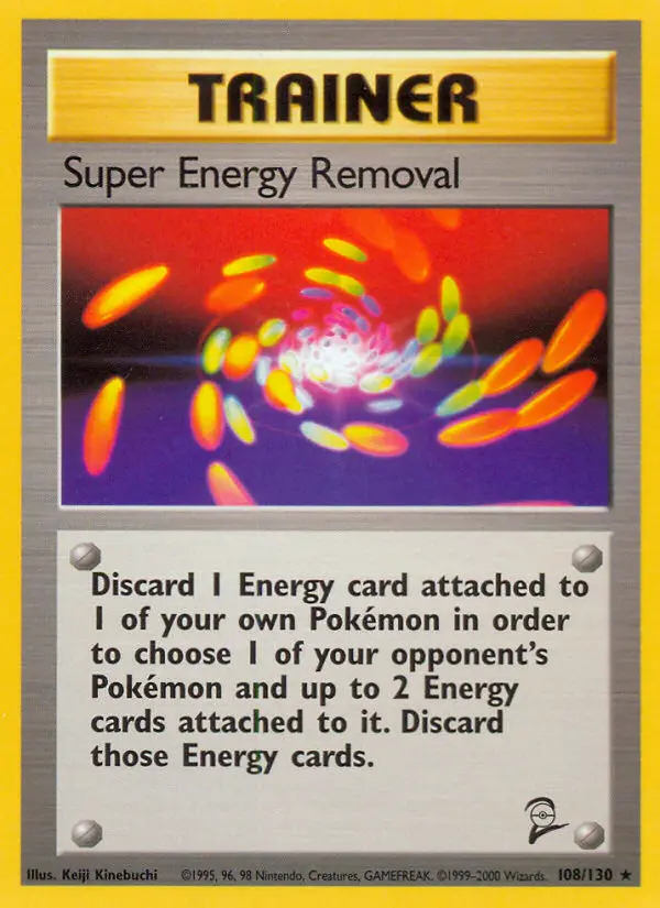 Super Energy Removal card